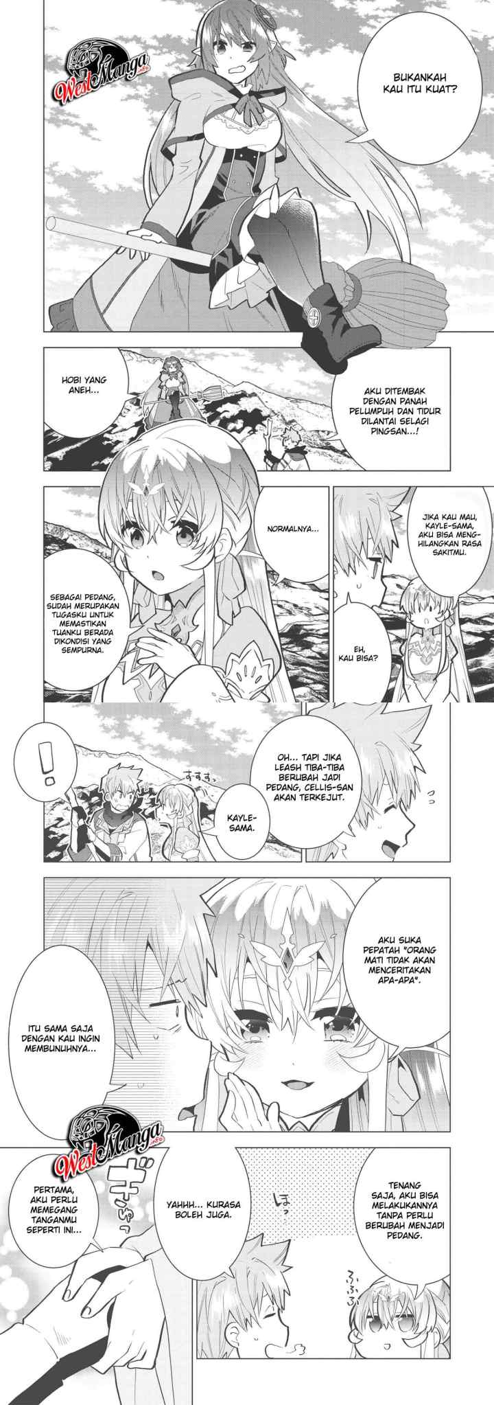 Seikenshi-sama no Maken-chan chapter 5 halaman 8