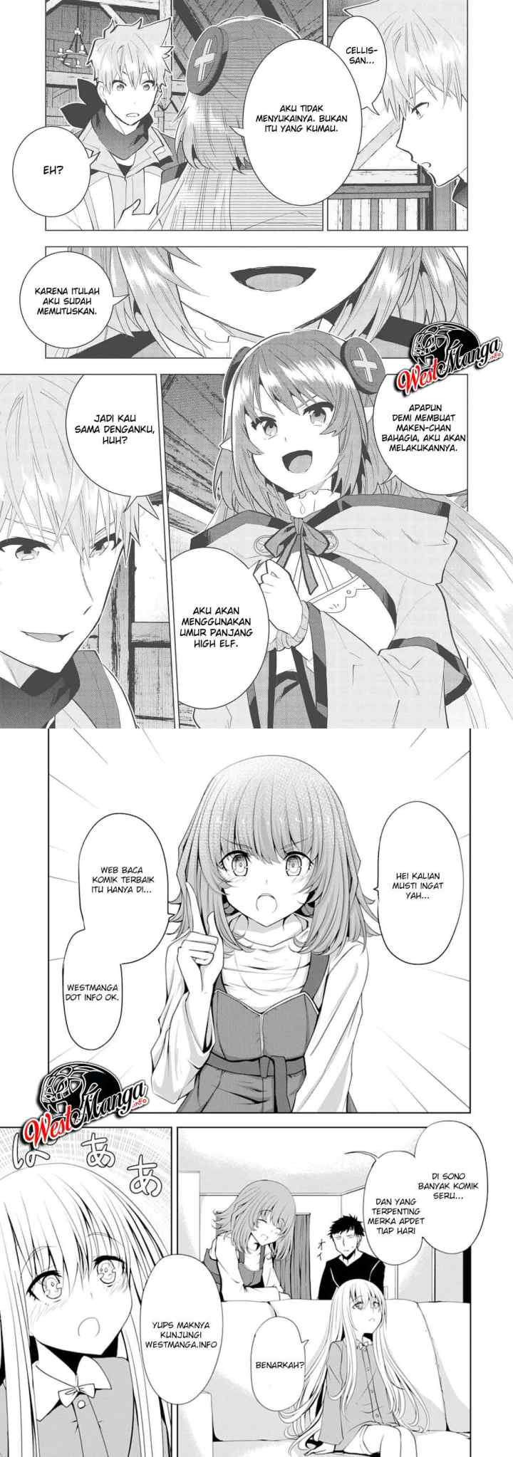 Seikenshi-sama no Maken-chan chapter 7 halaman 8