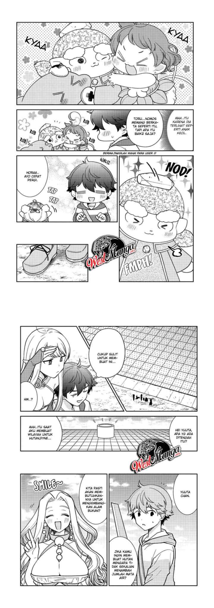 Seirei-tachi no Rakuen to Risou no Isekai Seikatsu chapter 15 halaman 9