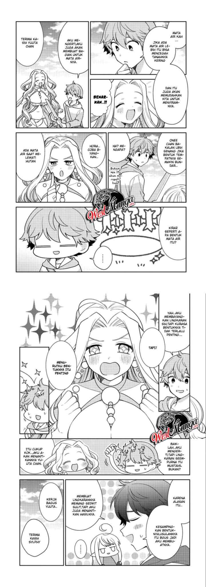 Seirei-tachi no Rakuen to Risou no Isekai Seikatsu chapter 15 halaman 10