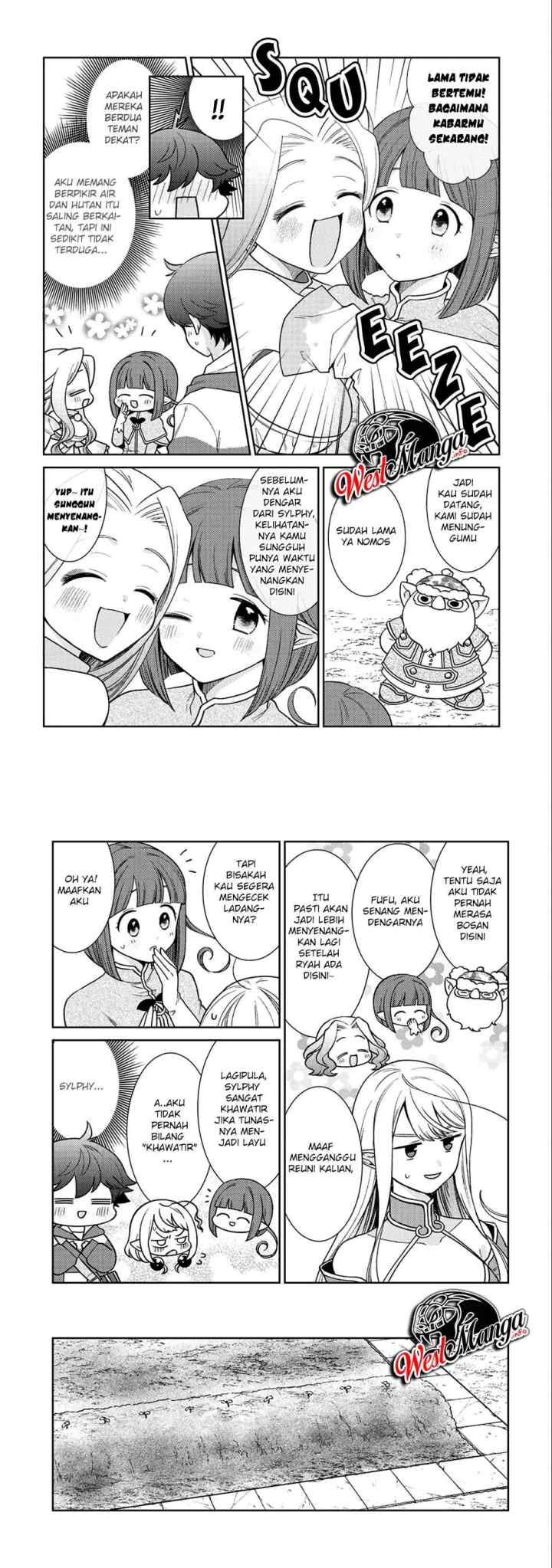 Seirei-tachi no Rakuen to Risou no Isekai Seikatsu chapter 16 halaman 9