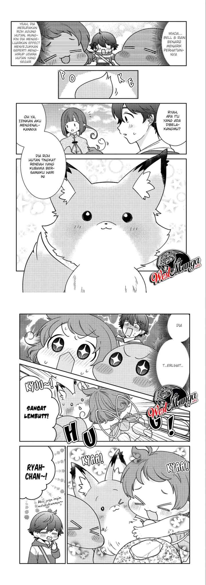 Seirei-tachi no Rakuen to Risou no Isekai Seikatsu chapter 16 halaman 8