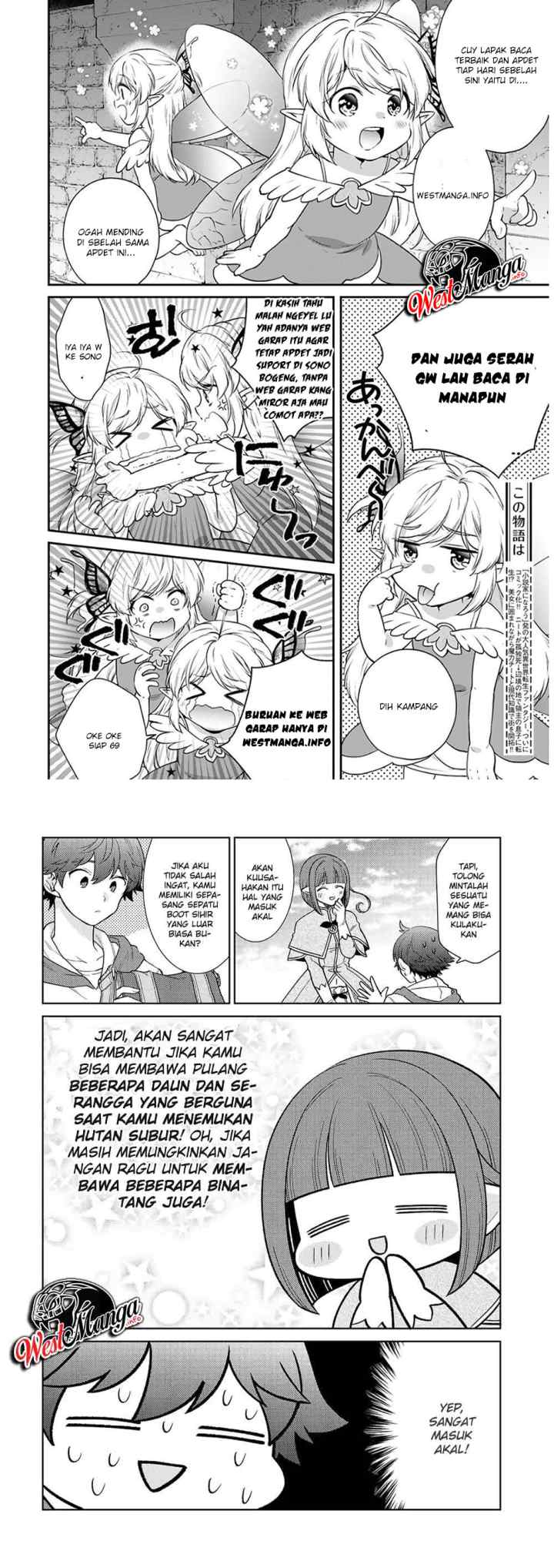 Seirei-tachi no Rakuen to Risou no Isekai Seikatsu chapter 17 halaman 11