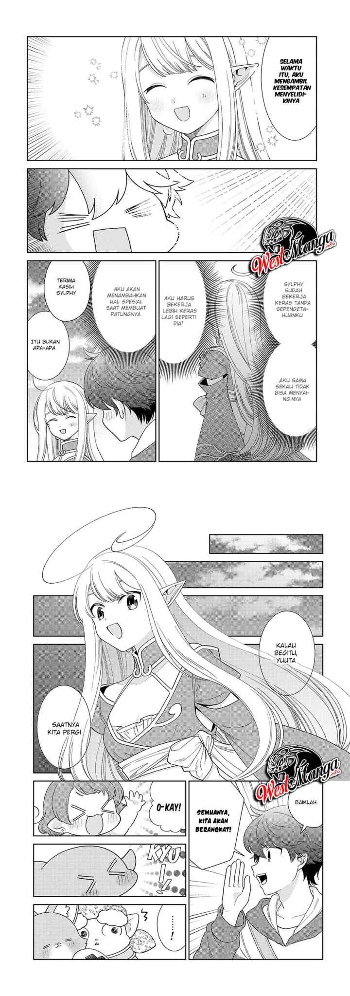 Seirei-tachi no Rakuen to Risou no Isekai Seikatsu chapter 18 halaman 9