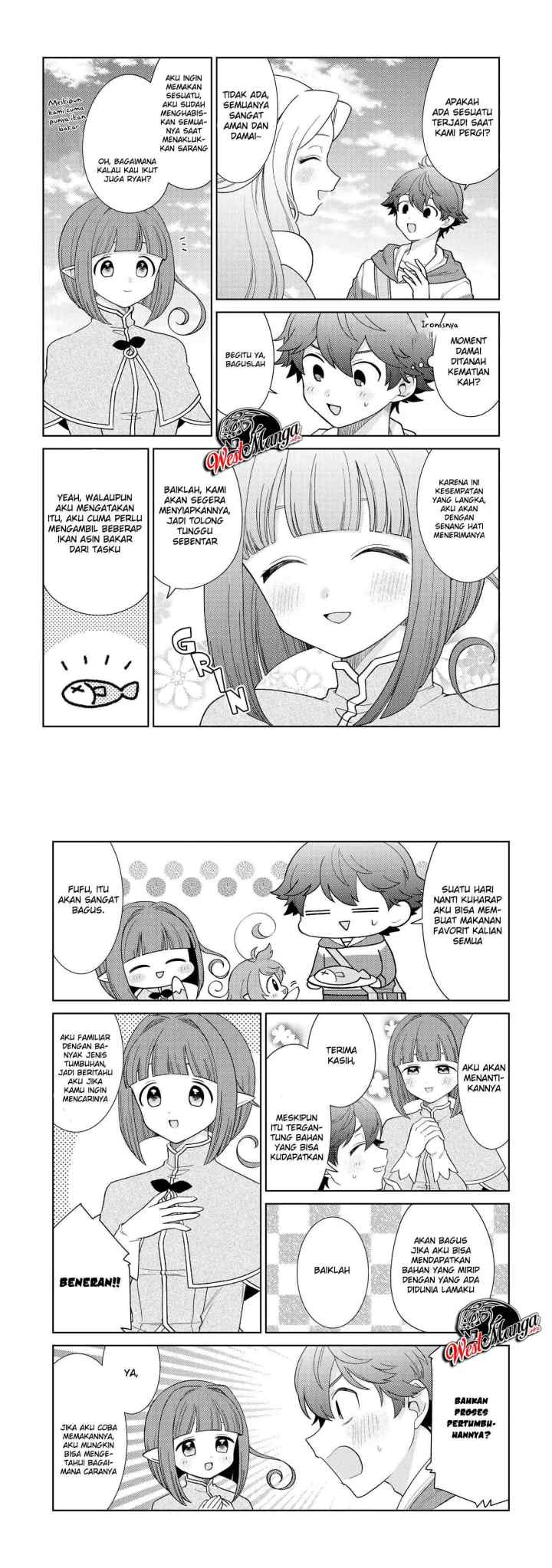 Seirei-tachi no Rakuen to Risou no Isekai Seikatsu chapter 19 halaman 12