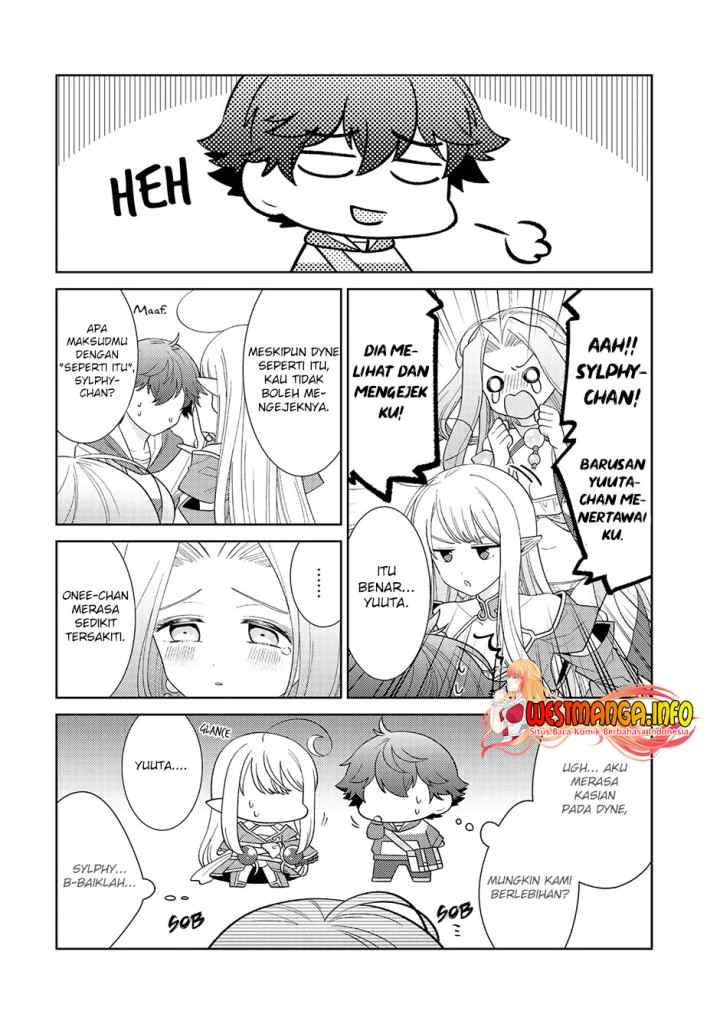 Seirei-tachi no Rakuen to Risou no Isekai Seikatsu chapter 21 halaman 12