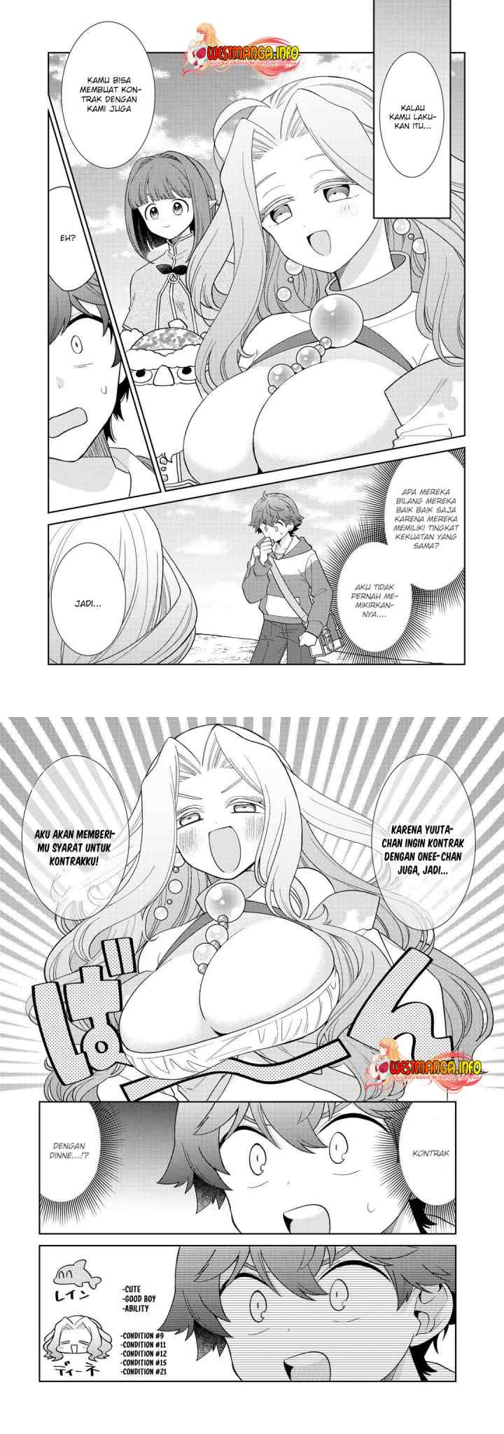 Seirei-tachi no Rakuen to Risou no Isekai Seikatsu chapter 23 halaman 9
