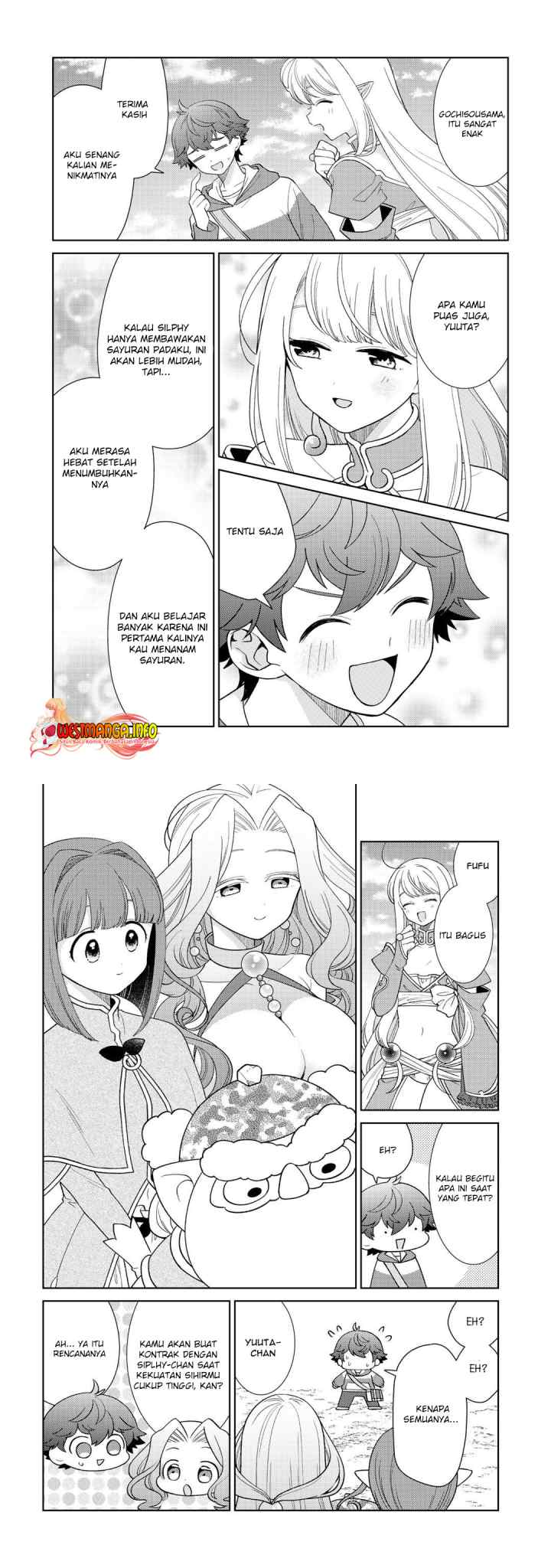 Seirei-tachi no Rakuen to Risou no Isekai Seikatsu chapter 23 halaman 8