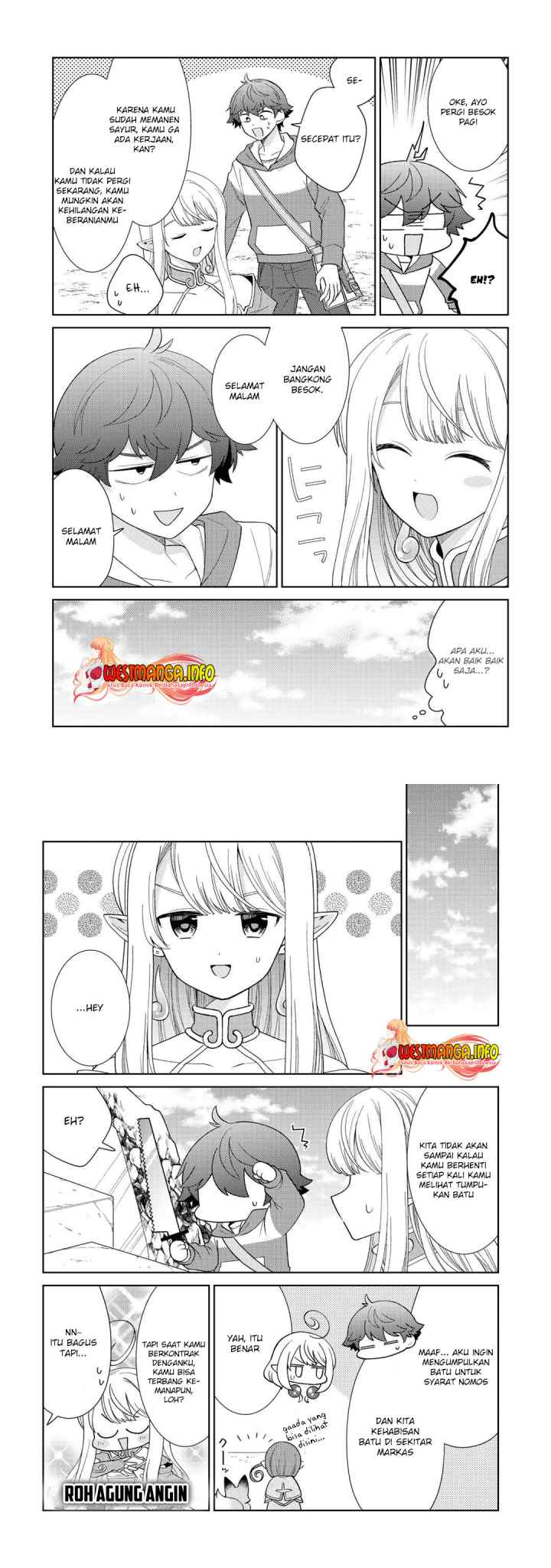 Seirei-tachi no Rakuen to Risou no Isekai Seikatsu chapter 24 halaman 9