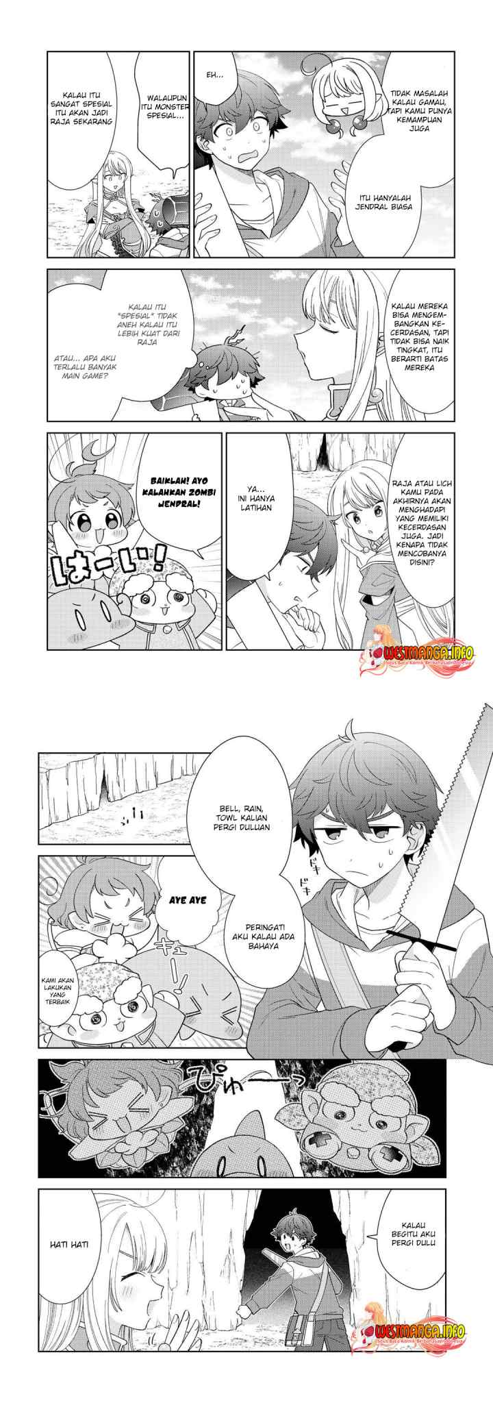 Seirei-tachi no Rakuen to Risou no Isekai Seikatsu chapter 24 halaman 12