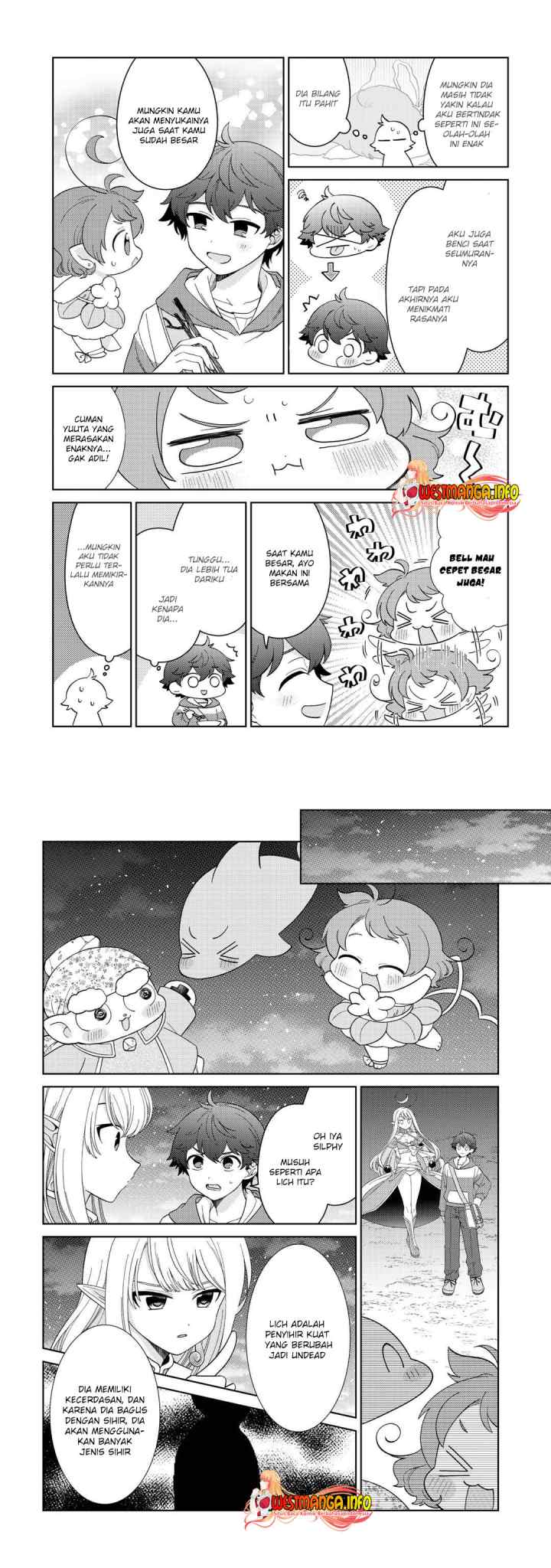 Seirei-tachi no Rakuen to Risou no Isekai Seikatsu chapter 26 halaman 8