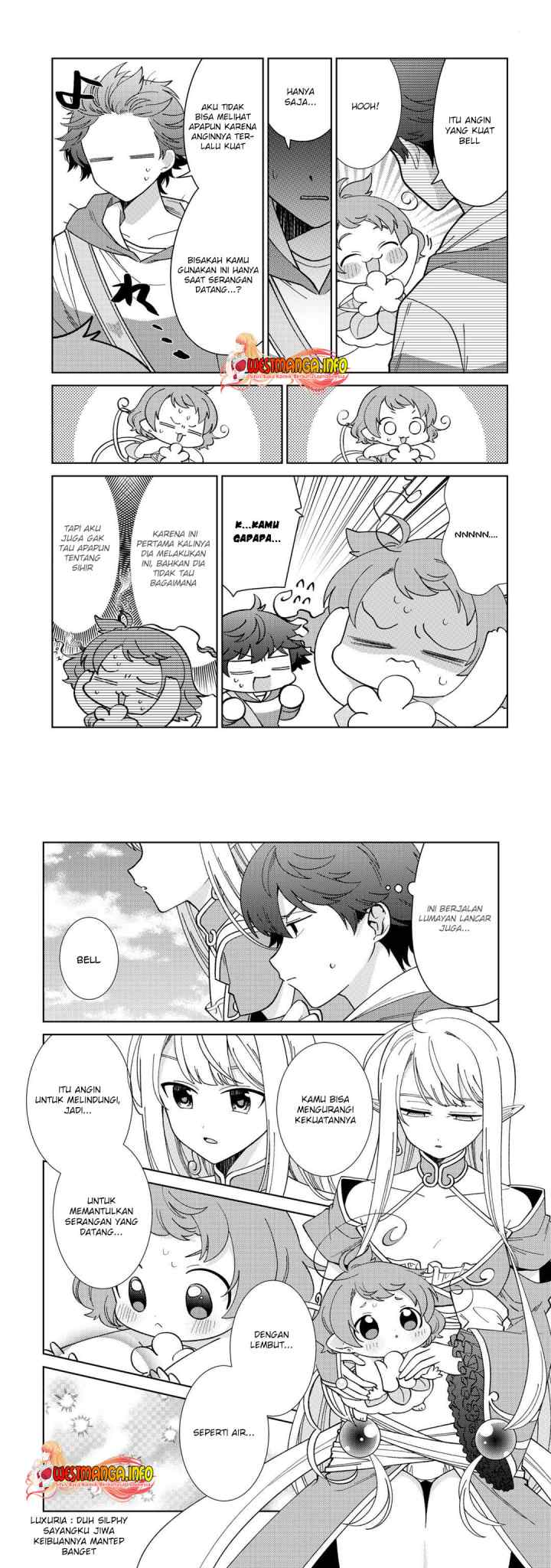 Seirei-tachi no Rakuen to Risou no Isekai Seikatsu chapter 27 halaman 6