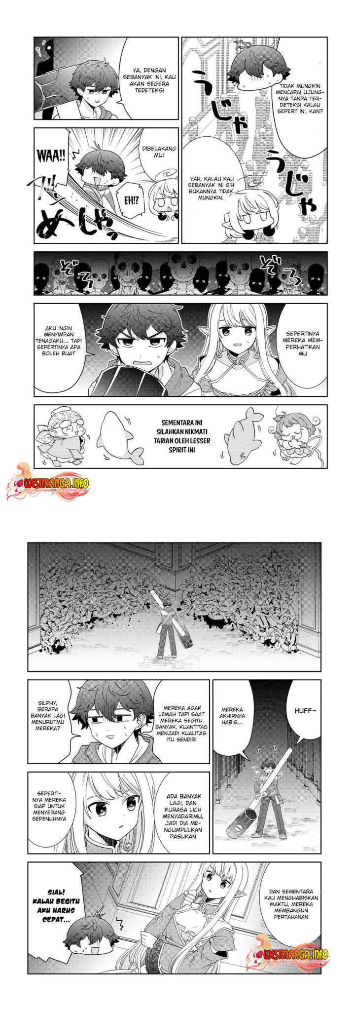 Seirei-tachi no Rakuen to Risou no Isekai Seikatsu chapter 28 halaman 4