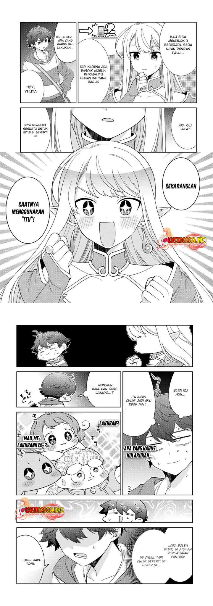 Seirei-tachi no Rakuen to Risou no Isekai Seikatsu chapter 28 halaman 10