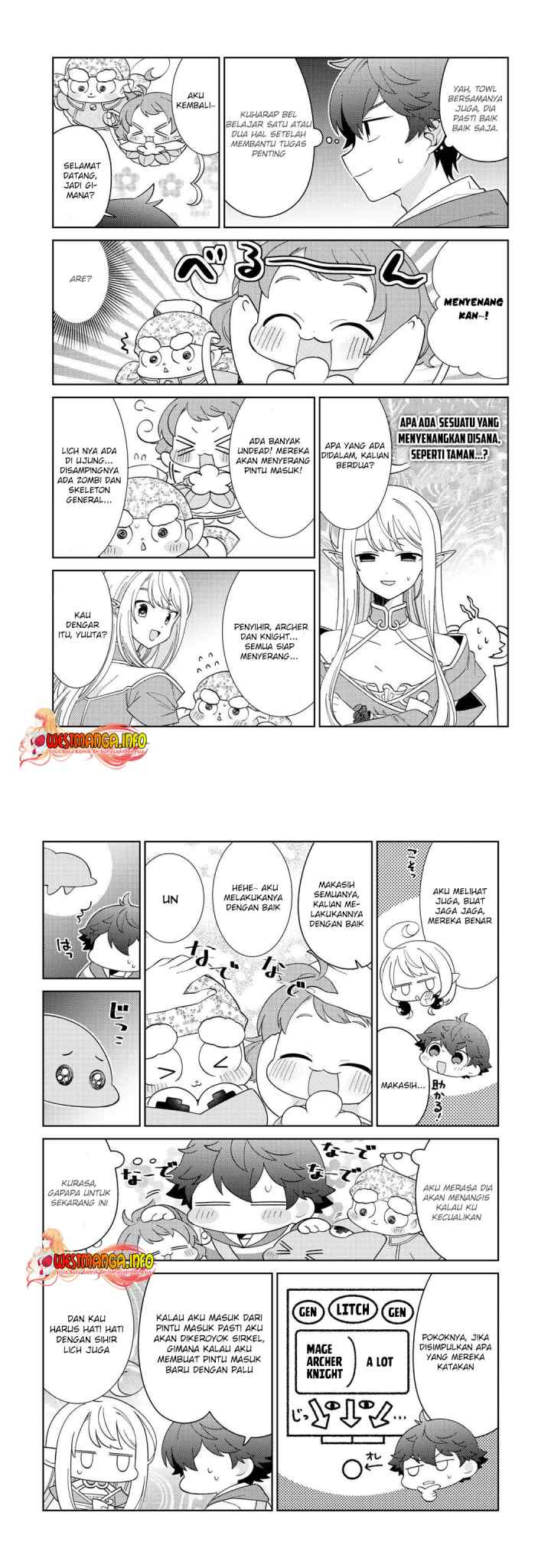Seirei-tachi no Rakuen to Risou no Isekai Seikatsu chapter 28 halaman 9