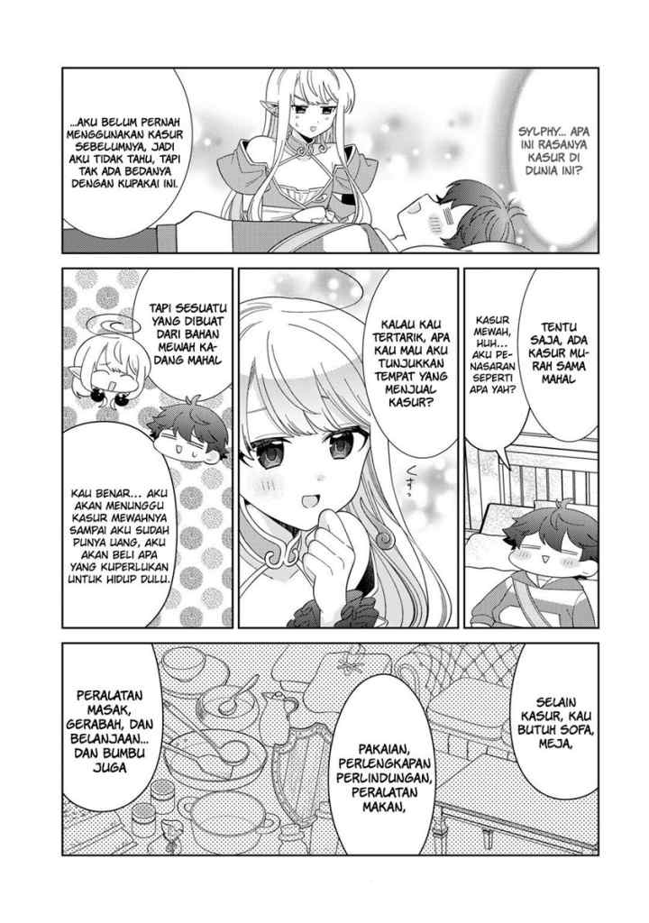 Seirei-tachi no Rakuen to Risou no Isekai Seikatsu chapter 42 halaman 12