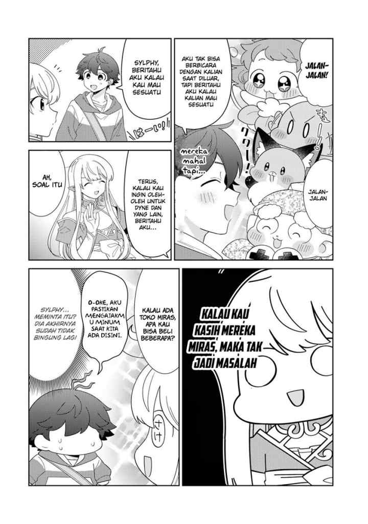 Seirei-tachi no Rakuen to Risou no Isekai Seikatsu chapter 42 halaman 17