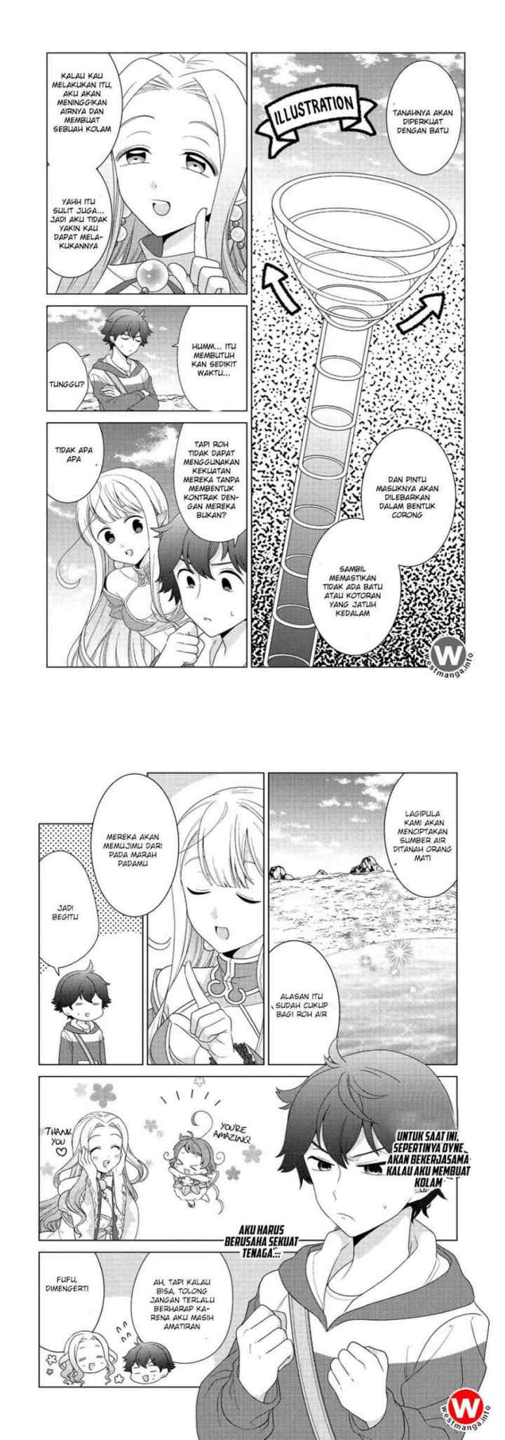 Seirei-tachi no Rakuen to Risou no Isekai Seikatsu chapter 5 halaman 10