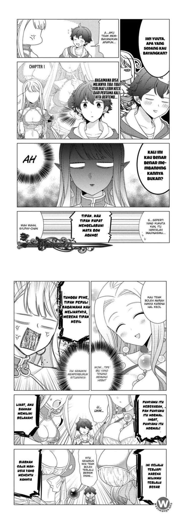 Seirei-tachi no Rakuen to Risou no Isekai Seikatsu chapter 5 halaman 7