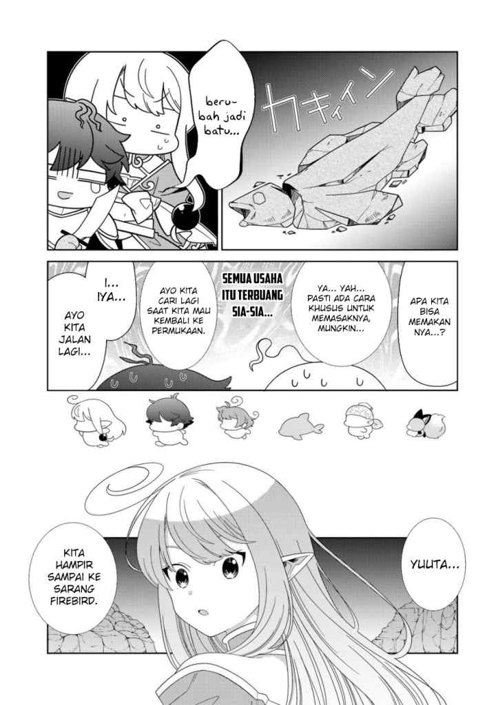 Seirei-tachi no Rakuen to Risou no Isekai Seikatsu chapter 50 halaman 11