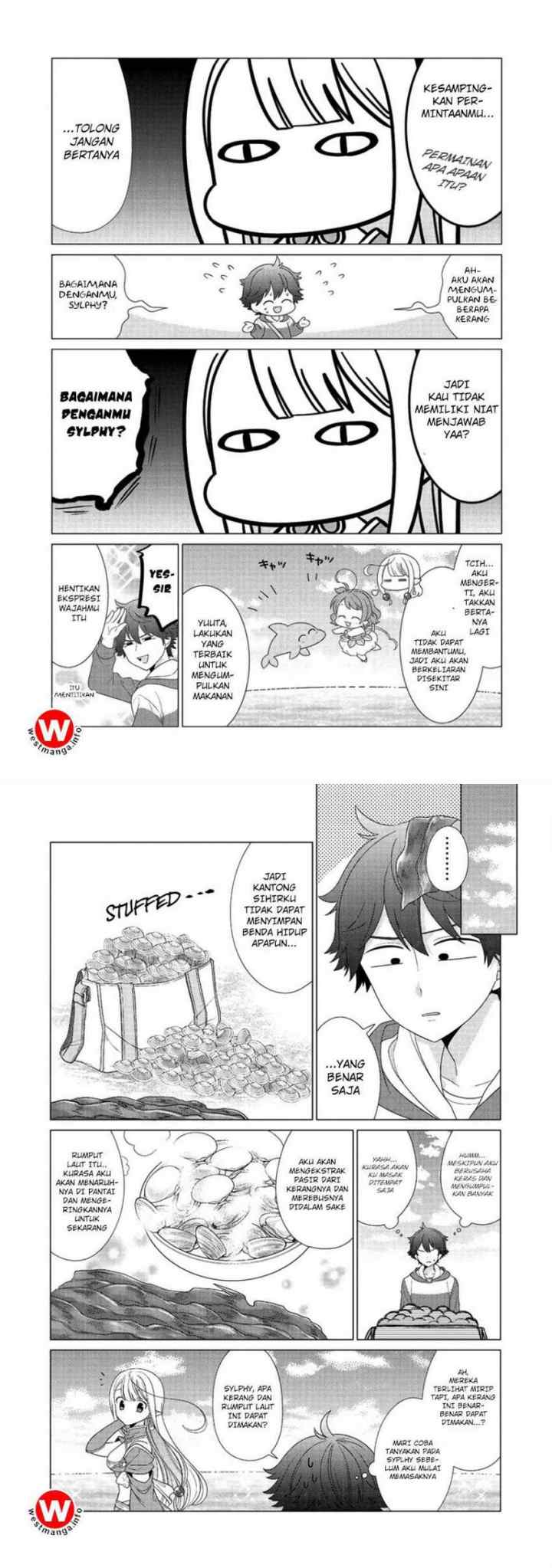 Seirei-tachi no Rakuen to Risou no Isekai Seikatsu chapter 6 halaman 7