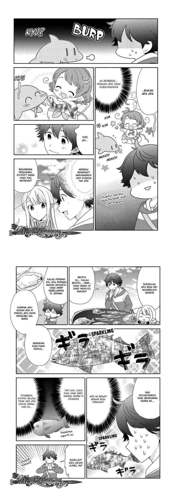 Seirei-tachi no Rakuen to Risou no Isekai Seikatsu chapter 7 halaman 4