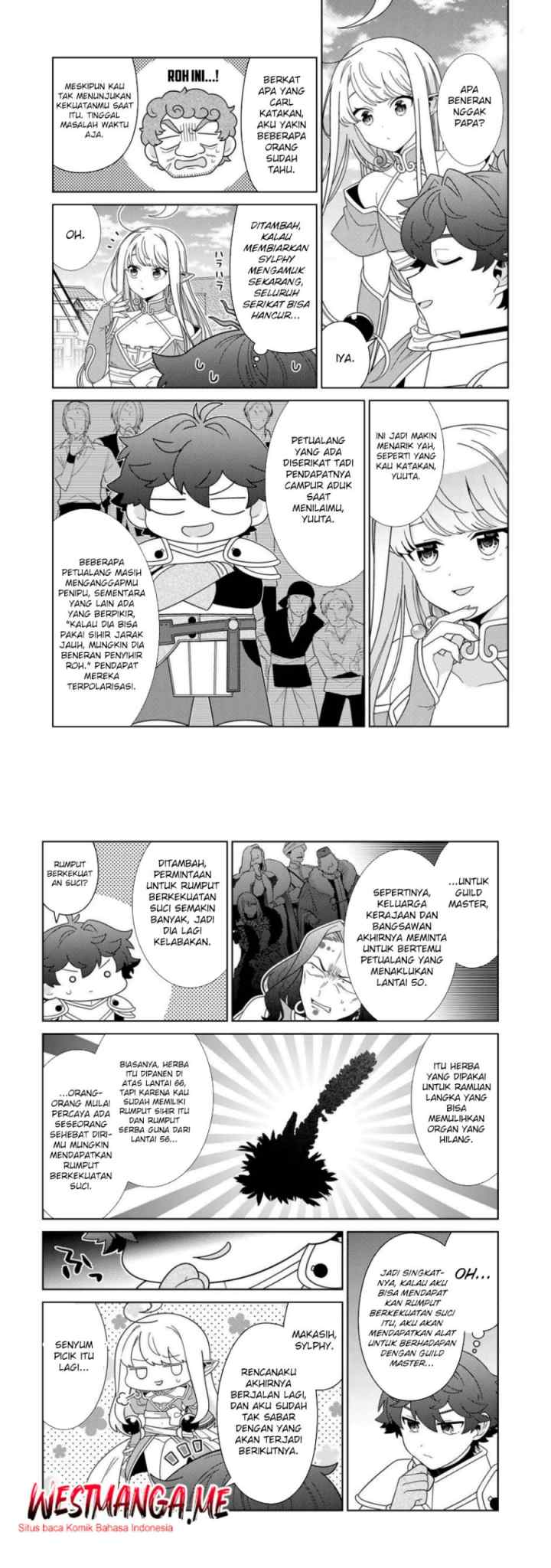 Seirei-tachi no Rakuen to Risou no Isekai Seikatsu chapter 77 halaman 6