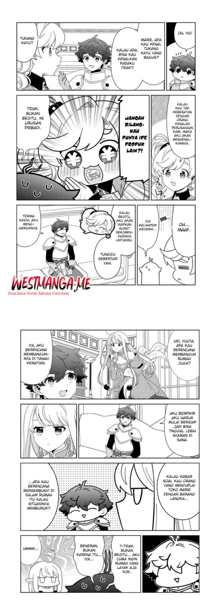 Seirei-tachi no Rakuen to Risou no Isekai Seikatsu chapter 77 halaman 13