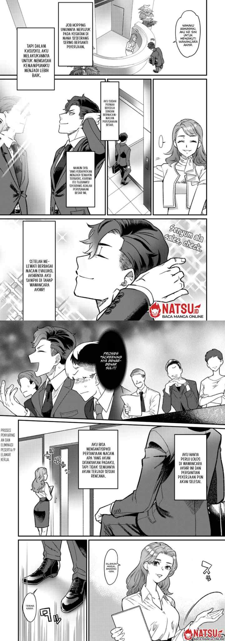 Sekai de Yuuitsu no Tenshokushi: Job Hopper na Ore wa, Isekai de Subete no Job wo Kiwameru Koto ni Shita chapter 1 halaman 4