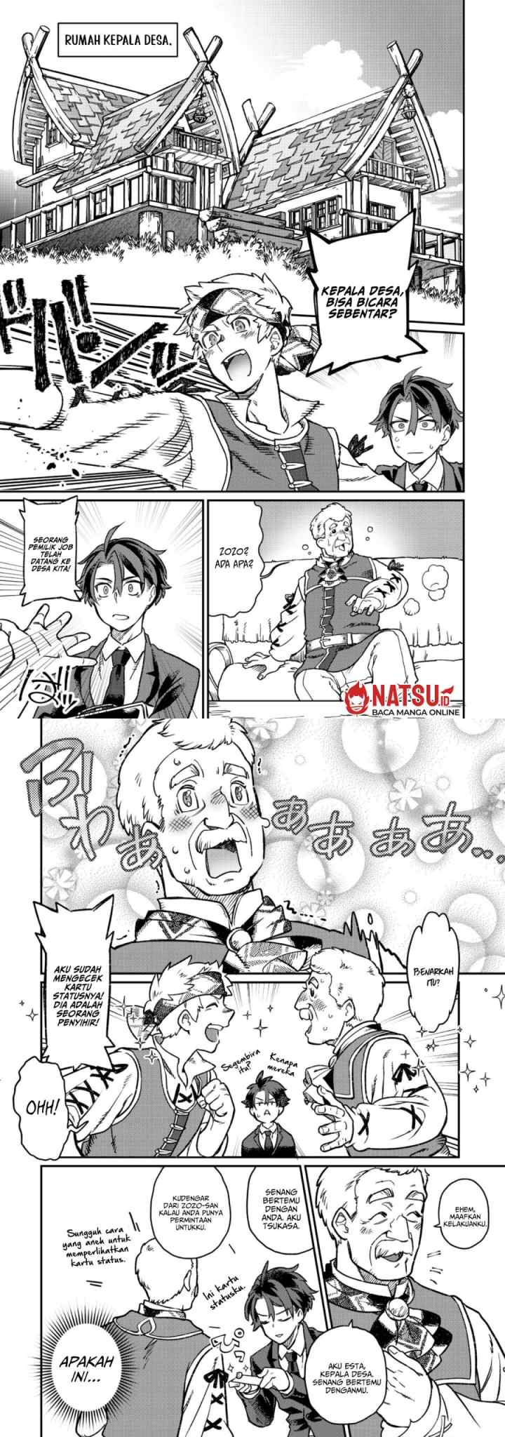 Sekai de Yuuitsu no Tenshokushi: Job Hopper na Ore wa, Isekai de Subete no Job wo Kiwameru Koto ni Shita chapter 2 halaman 7