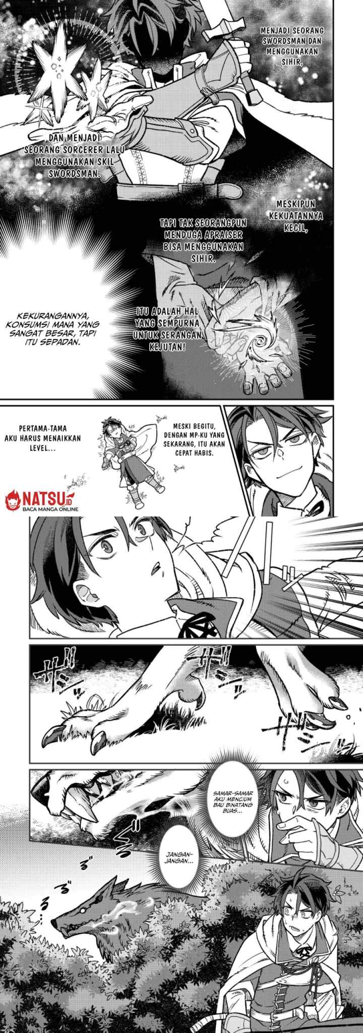 Sekai de Yuuitsu no Tenshokushi: Job Hopper na Ore wa, Isekai de Subete no Job wo Kiwameru Koto ni Shita chapter 2 halaman 14