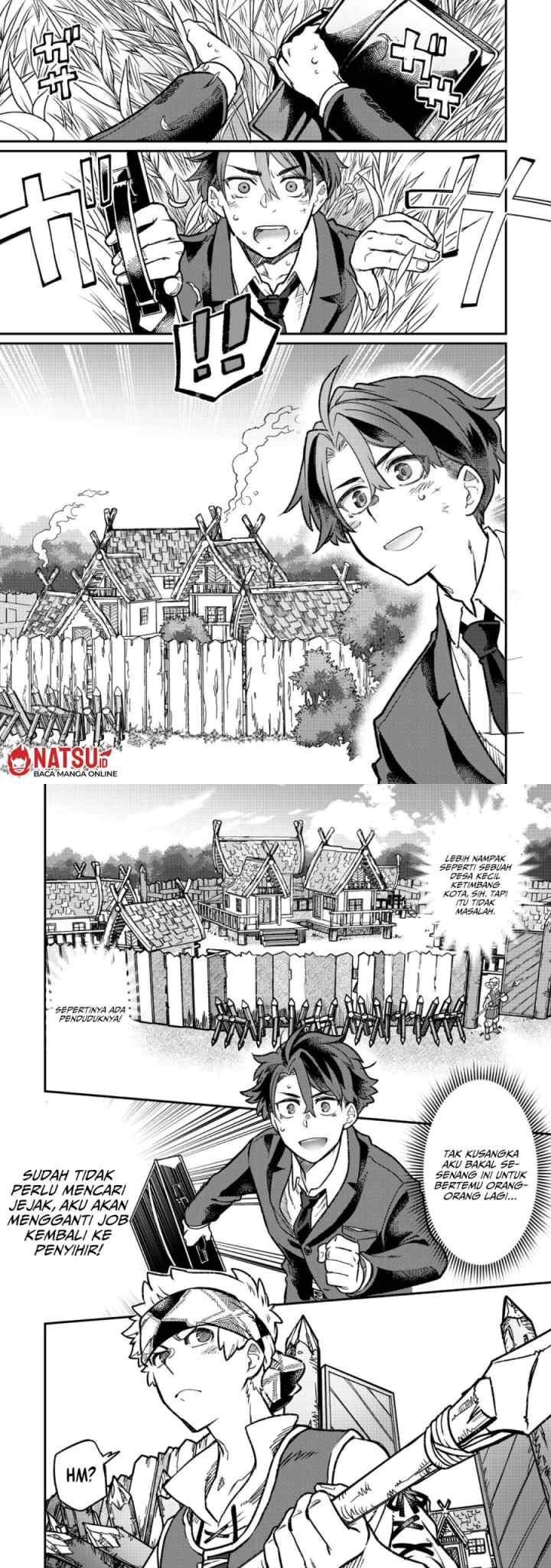 Sekai de Yuuitsu no Tenshokushi: Job Hopper na Ore wa, Isekai de Subete no Job wo Kiwameru Koto ni Shita chapter 2 halaman 4