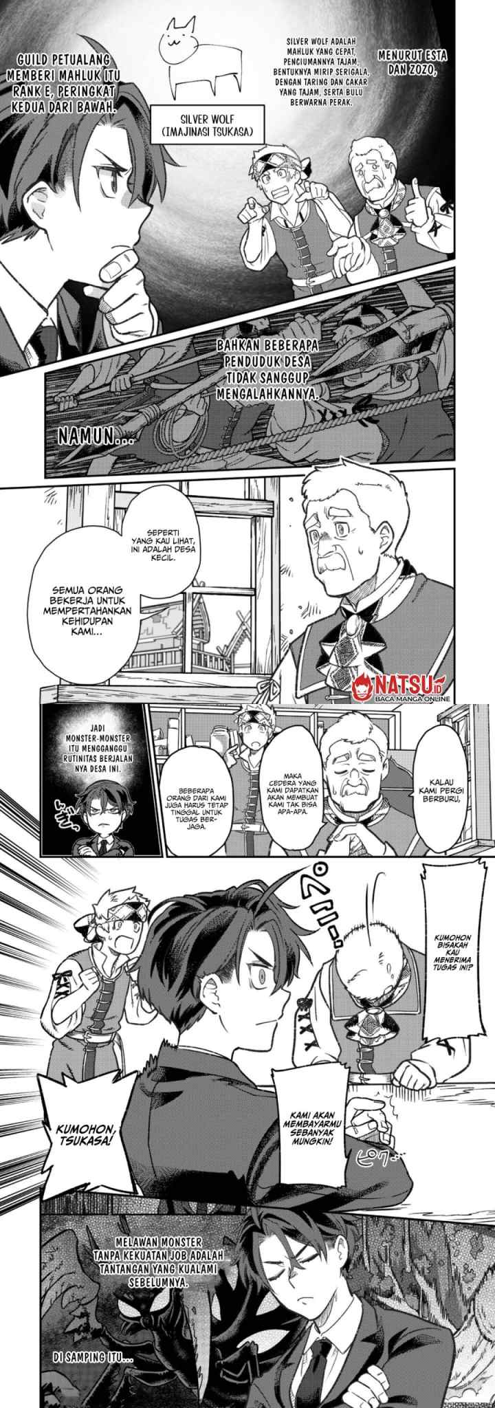 Sekai de Yuuitsu no Tenshokushi: Job Hopper na Ore wa, Isekai de Subete no Job wo Kiwameru Koto ni Shita chapter 2 halaman 9