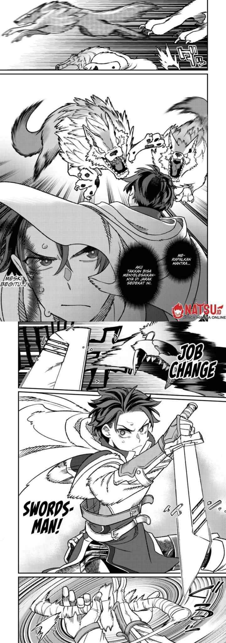 Sekai de Yuuitsu no Tenshokushi: Job Hopper na Ore wa, Isekai de Subete no Job wo Kiwameru Koto ni Shita chapter 3 halaman 6
