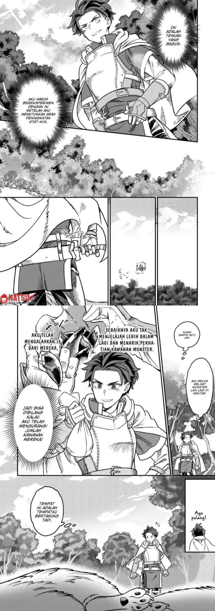 Sekai de Yuuitsu no Tenshokushi: Job Hopper na Ore wa, Isekai de Subete no Job wo Kiwameru Koto ni Shita chapter 3 halaman 8