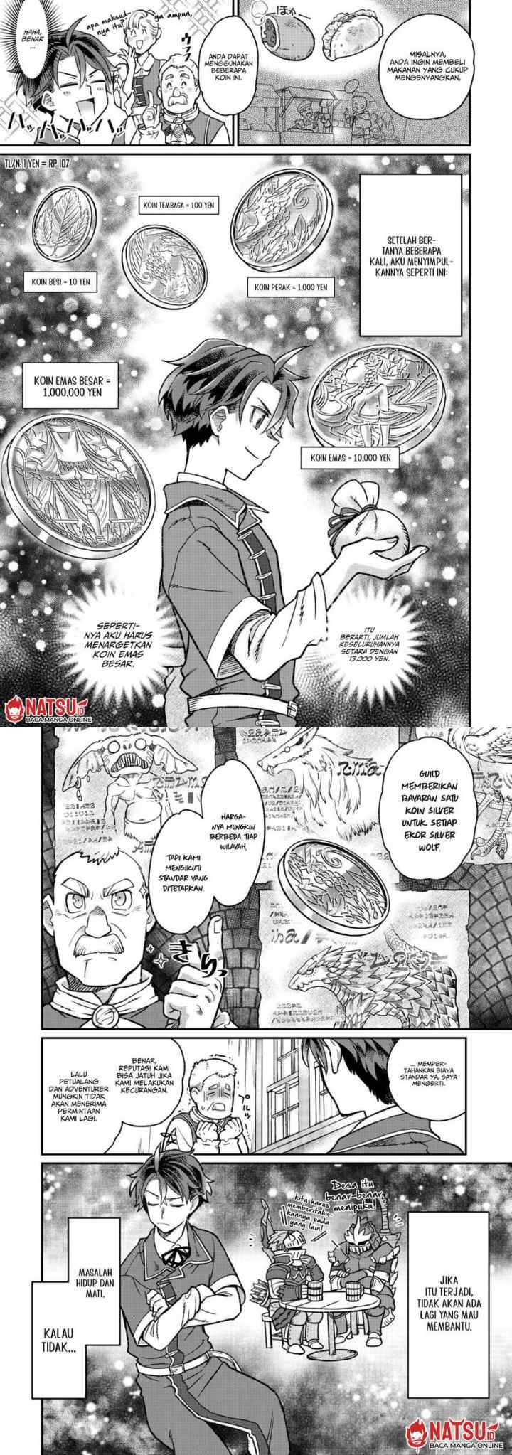 Sekai de Yuuitsu no Tenshokushi: Job Hopper na Ore wa, Isekai de Subete no Job wo Kiwameru Koto ni Shita chapter 4 halaman 5