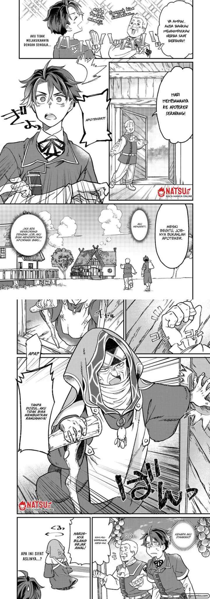 Sekai de Yuuitsu no Tenshokushi: Job Hopper na Ore wa, Isekai de Subete no Job wo Kiwameru Koto ni Shita chapter 4 halaman 7