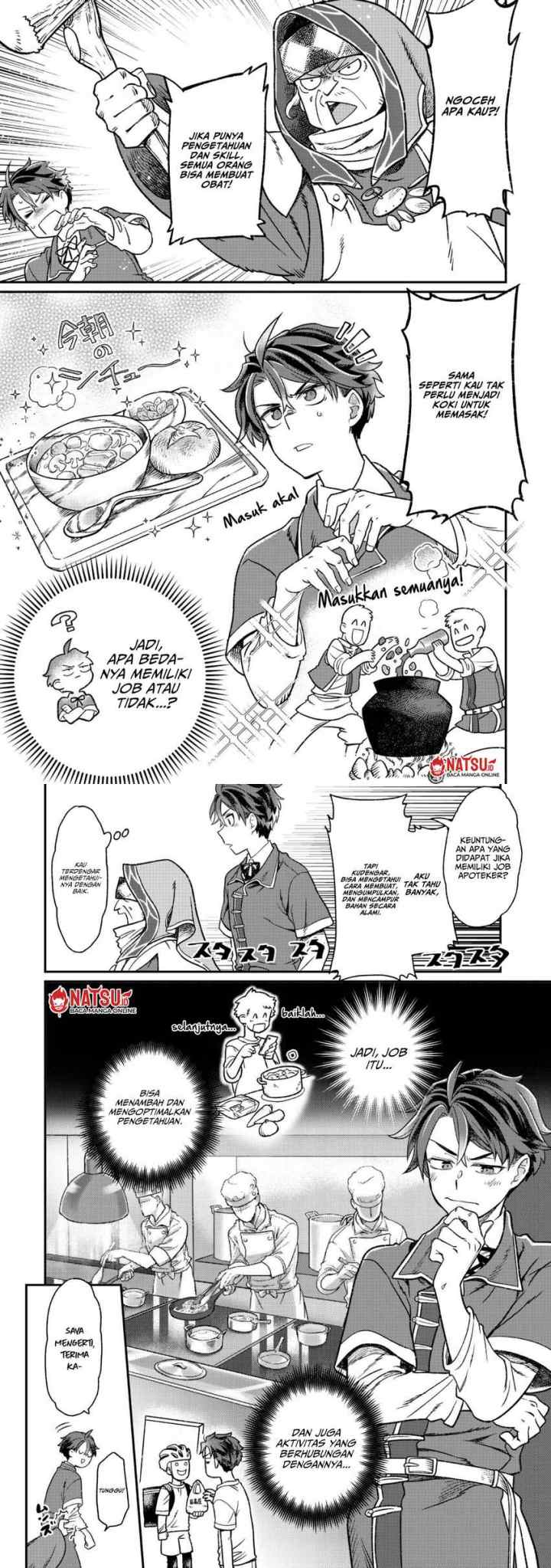Sekai de Yuuitsu no Tenshokushi: Job Hopper na Ore wa, Isekai de Subete no Job wo Kiwameru Koto ni Shita chapter 4 halaman 9