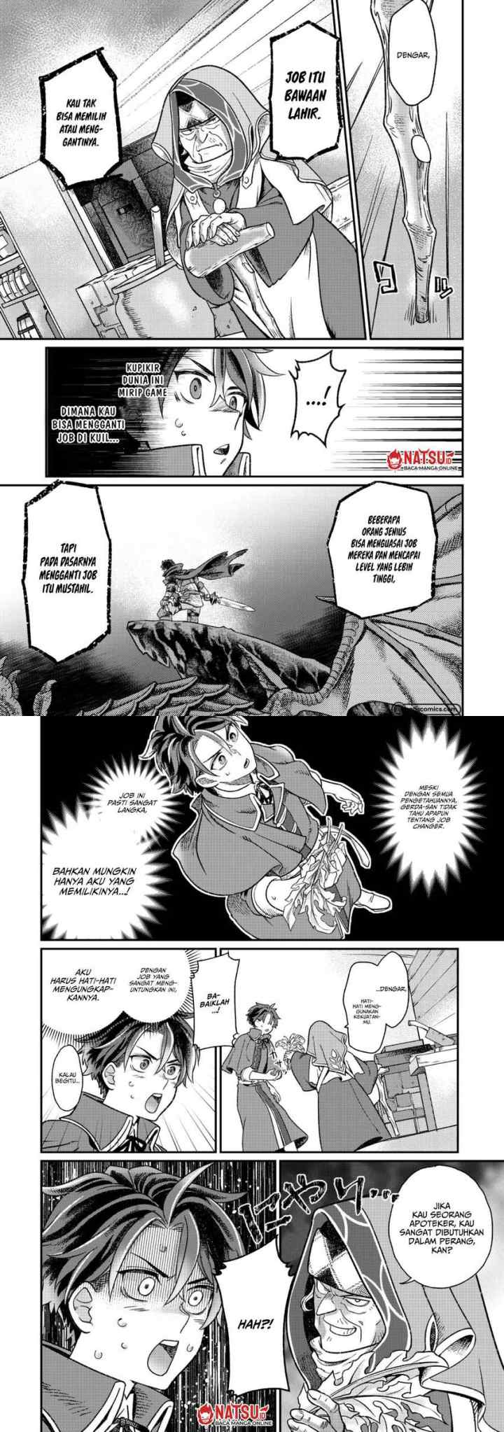 Sekai de Yuuitsu no Tenshokushi: Job Hopper na Ore wa, Isekai de Subete no Job wo Kiwameru Koto ni Shita chapter 4 halaman 14