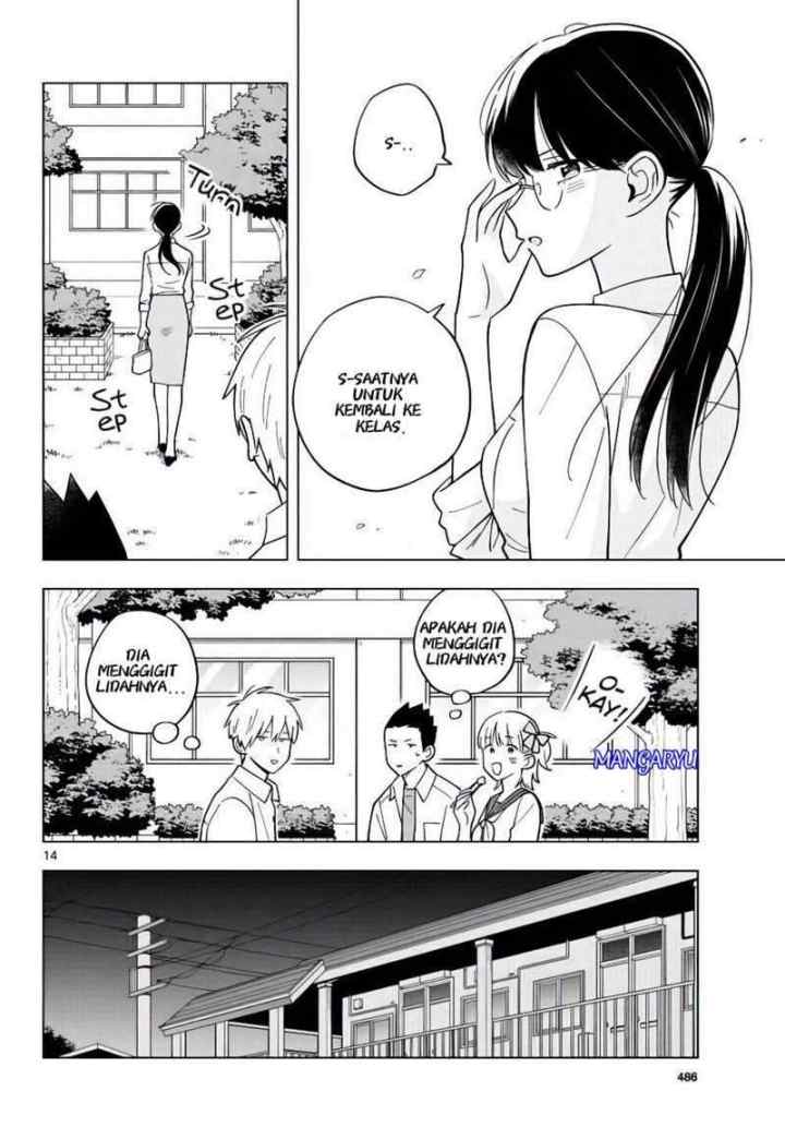 Sensei wa Koi wo Oshierarenai chapter 40 halaman 13