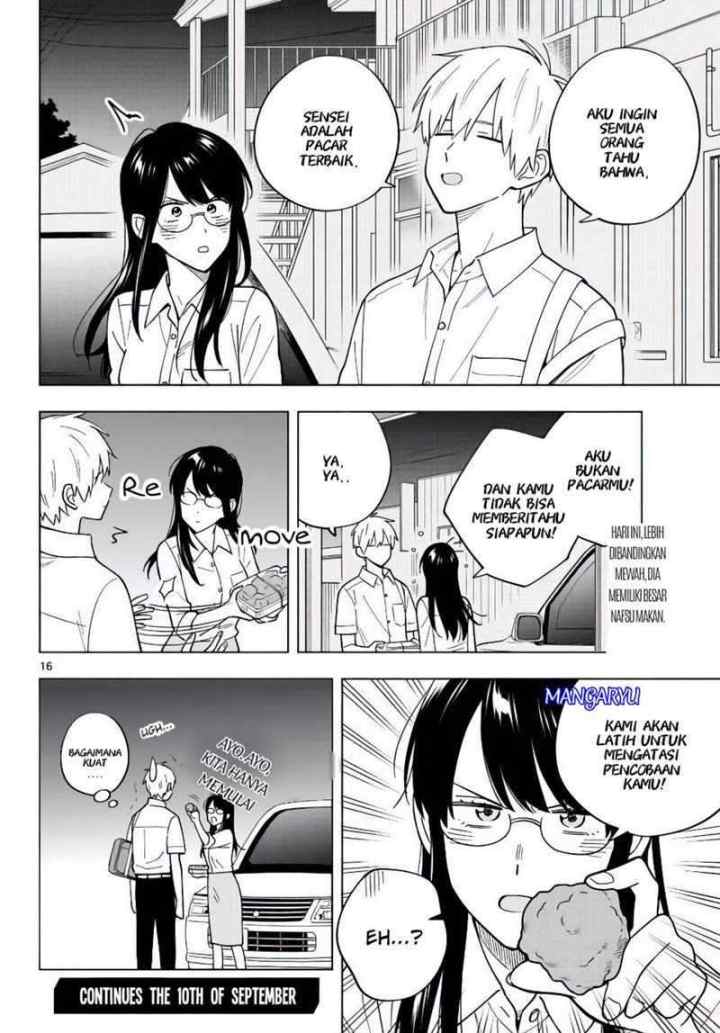 Sensei wa Koi wo Oshierarenai chapter 40 halaman 15