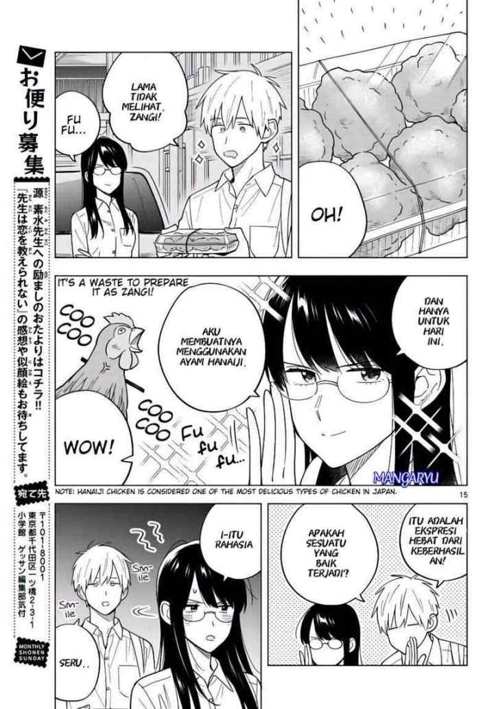 Sensei wa Koi wo Oshierarenai chapter 40 halaman 14