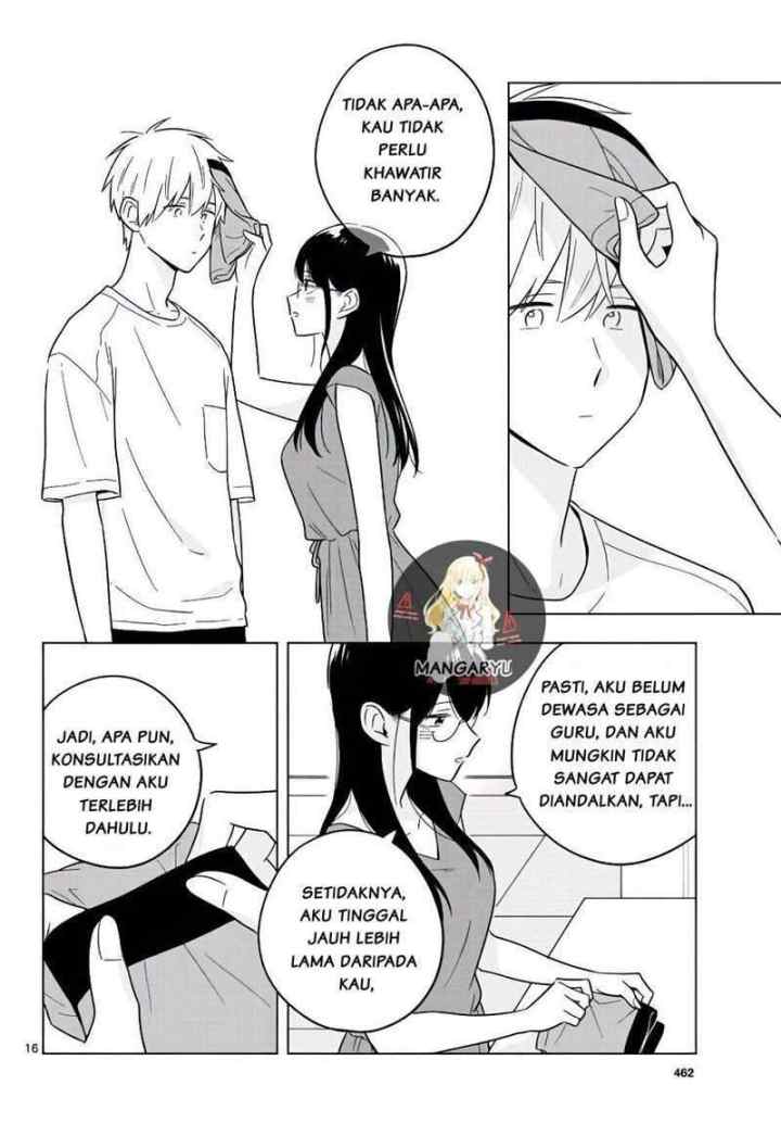 Sensei wa Koi wo Oshierarenai chapter 41.1 halaman 4