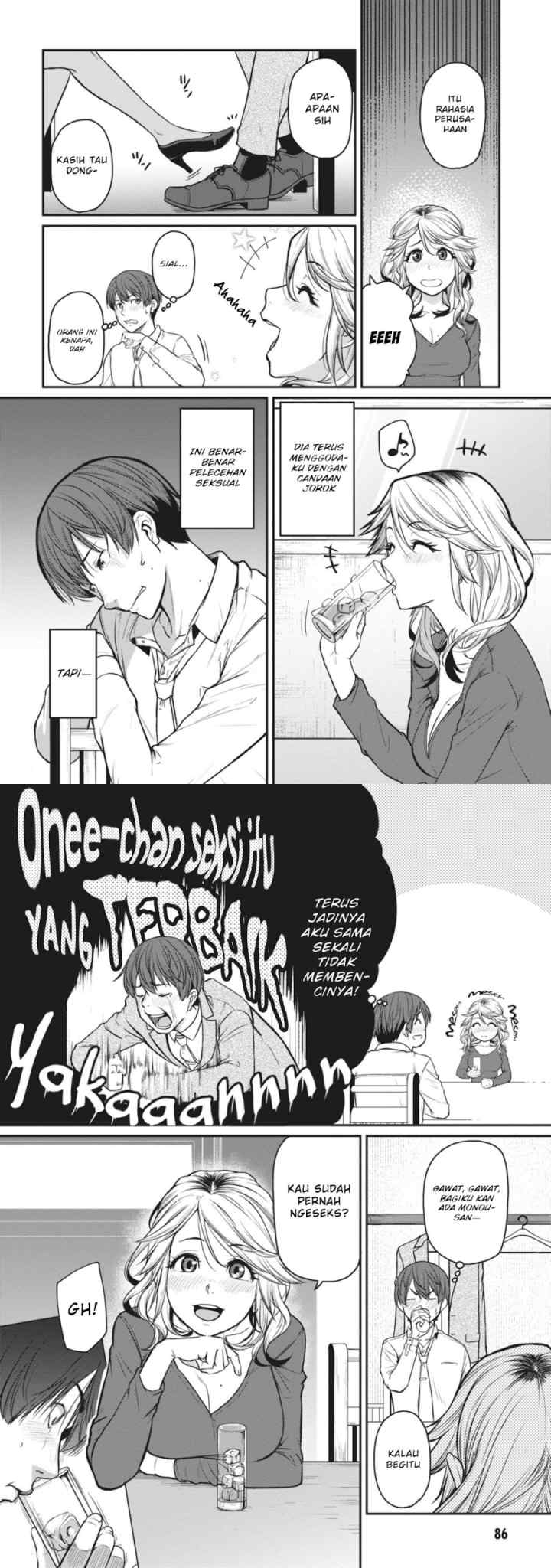 Shigoto Kaeri, Dokushin no Bijin Doushi ni Tanomarete chapter 16 halaman 6