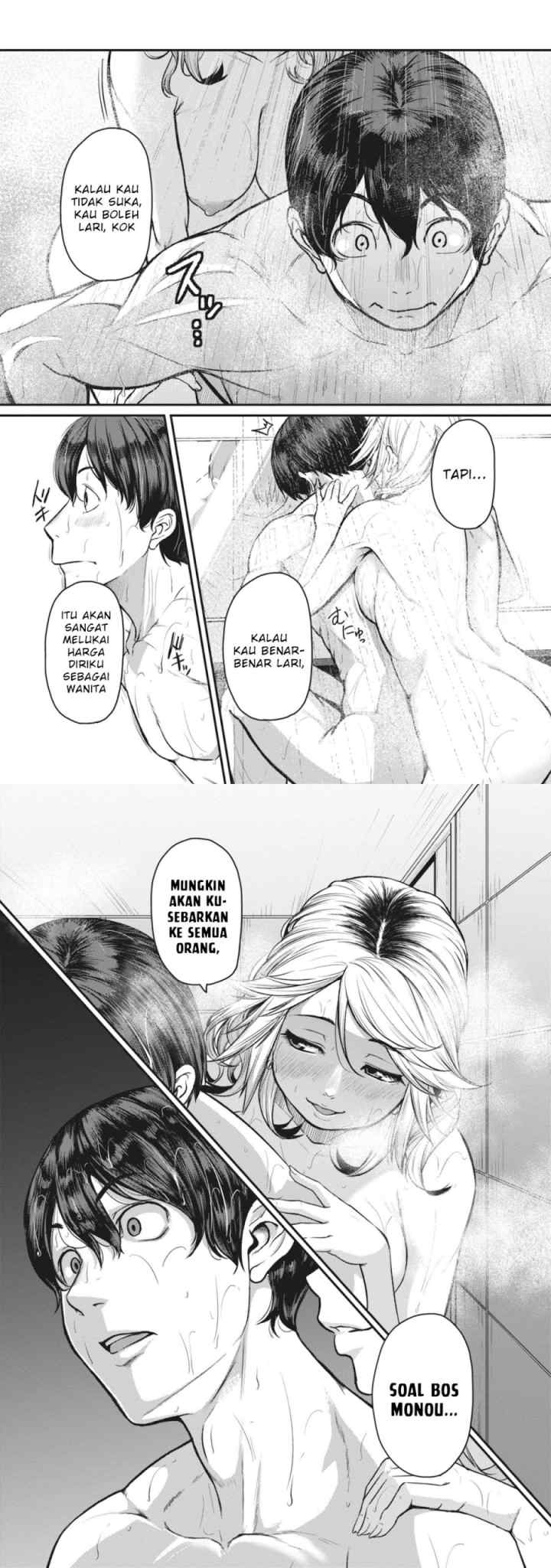Shigoto Kaeri, Dokushin no Bijin Doushi ni Tanomarete chapter 16 halaman 12