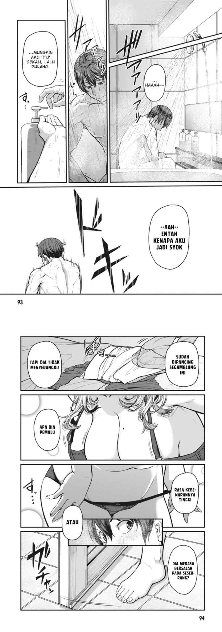 Shigoto Kaeri, Dokushin no Bijin Doushi ni Tanomarete chapter 16 halaman 10