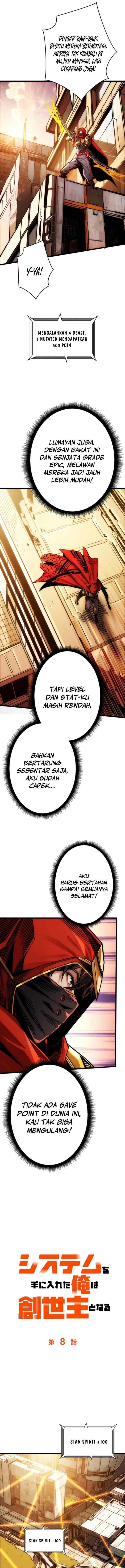 Shisutemu o Teniireta Ore wa Sousei Nushi to Naru chapter 8 halaman 4