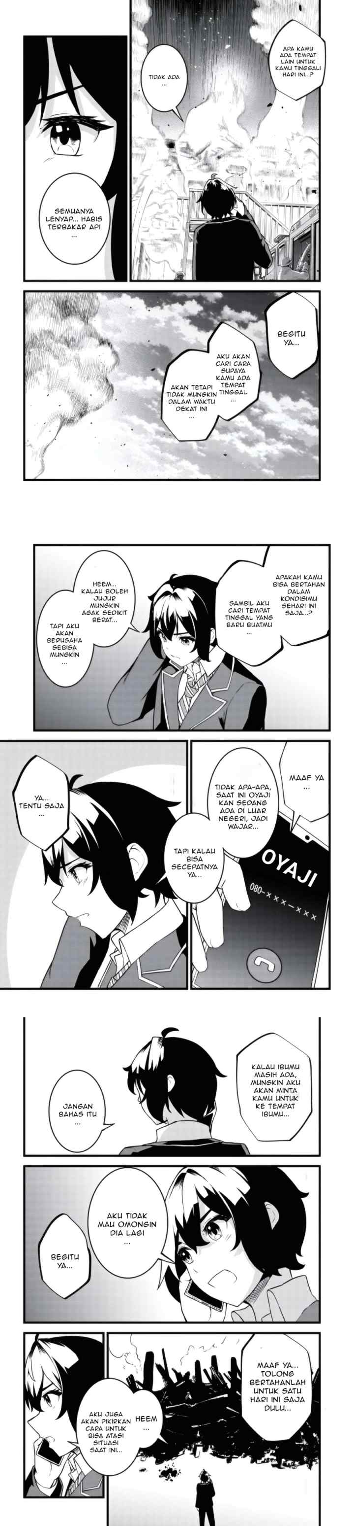 Tensai Bishoujo Sanshimai wa Isourou ni Dake Choro Kawaii chapter 1 halaman 8