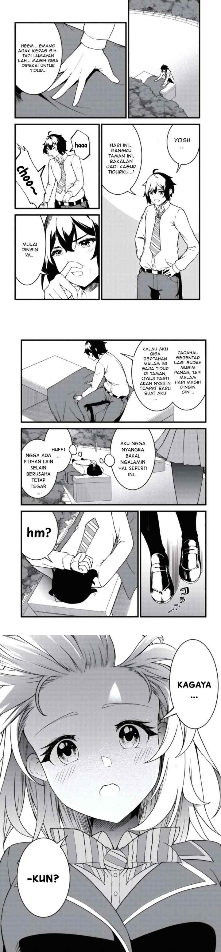 Tensai Bishoujo Sanshimai wa Isourou ni Dake Choro Kawaii chapter 1 halaman 10