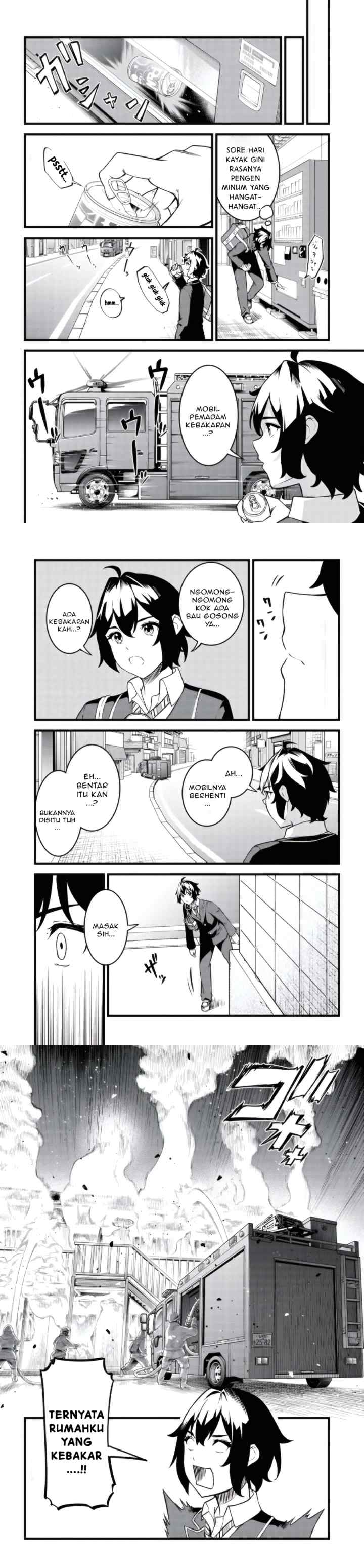 Tensai Bishoujo Sanshimai wa Isourou ni Dake Choro Kawaii chapter 1 halaman 6